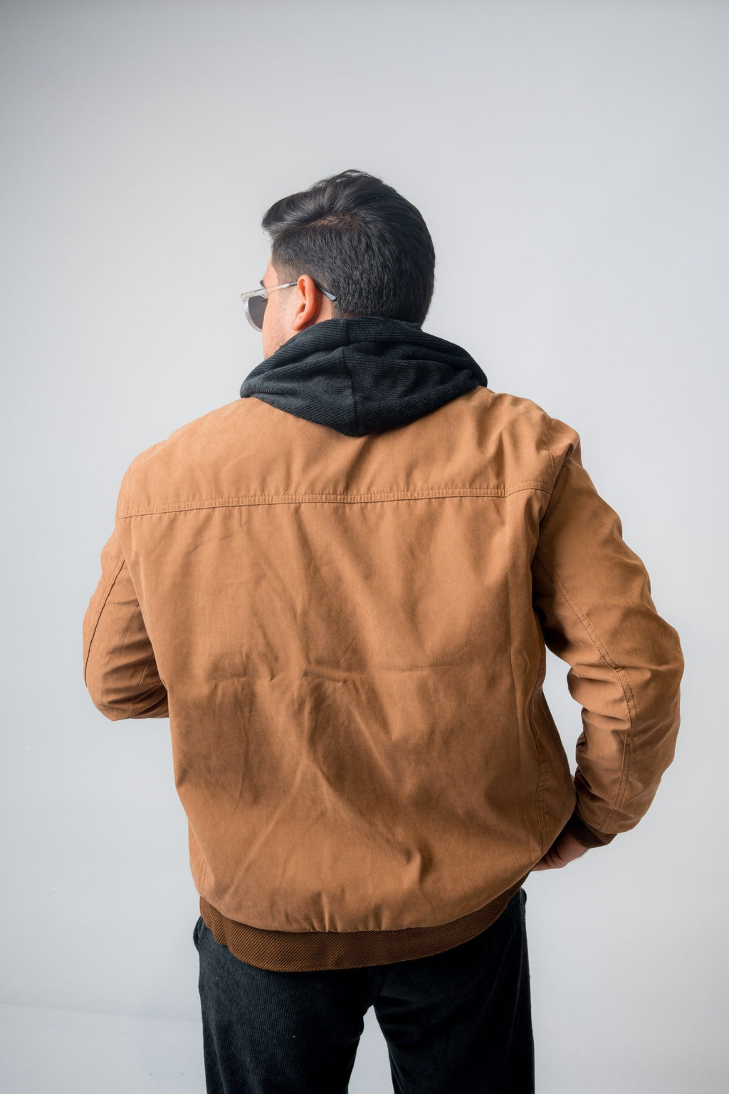 Men’s Camel Bomber Jacket