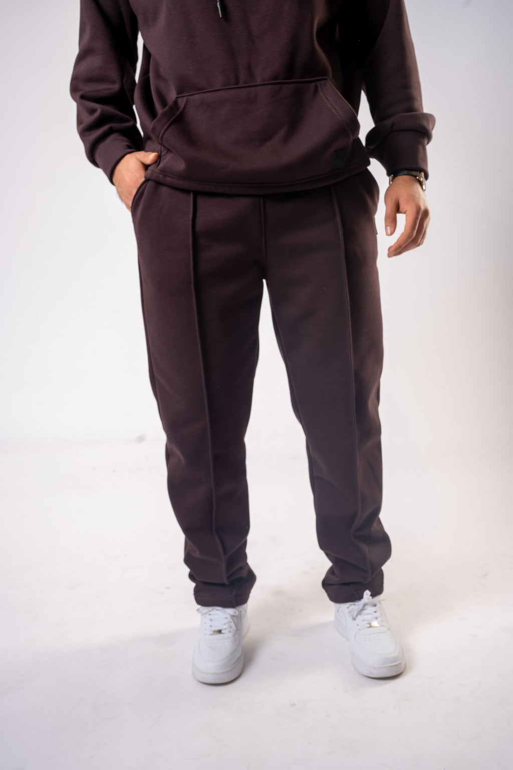 Chocolate Brown Velvet Pants