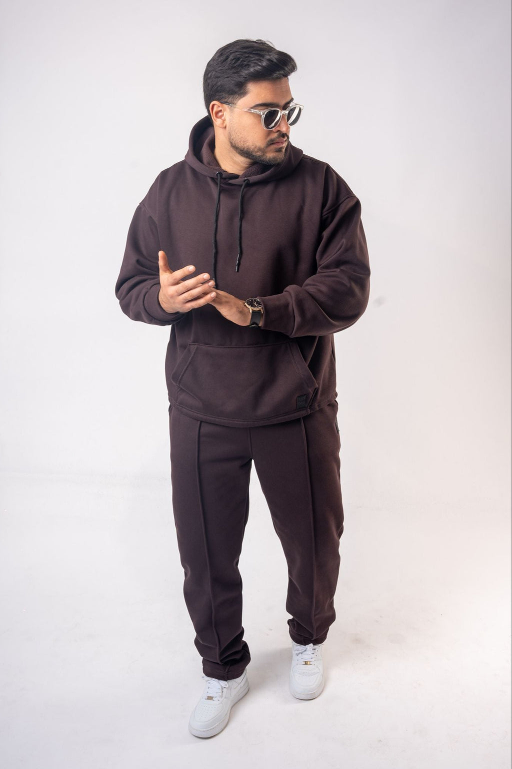 Chocolate Brown Velvet Pants