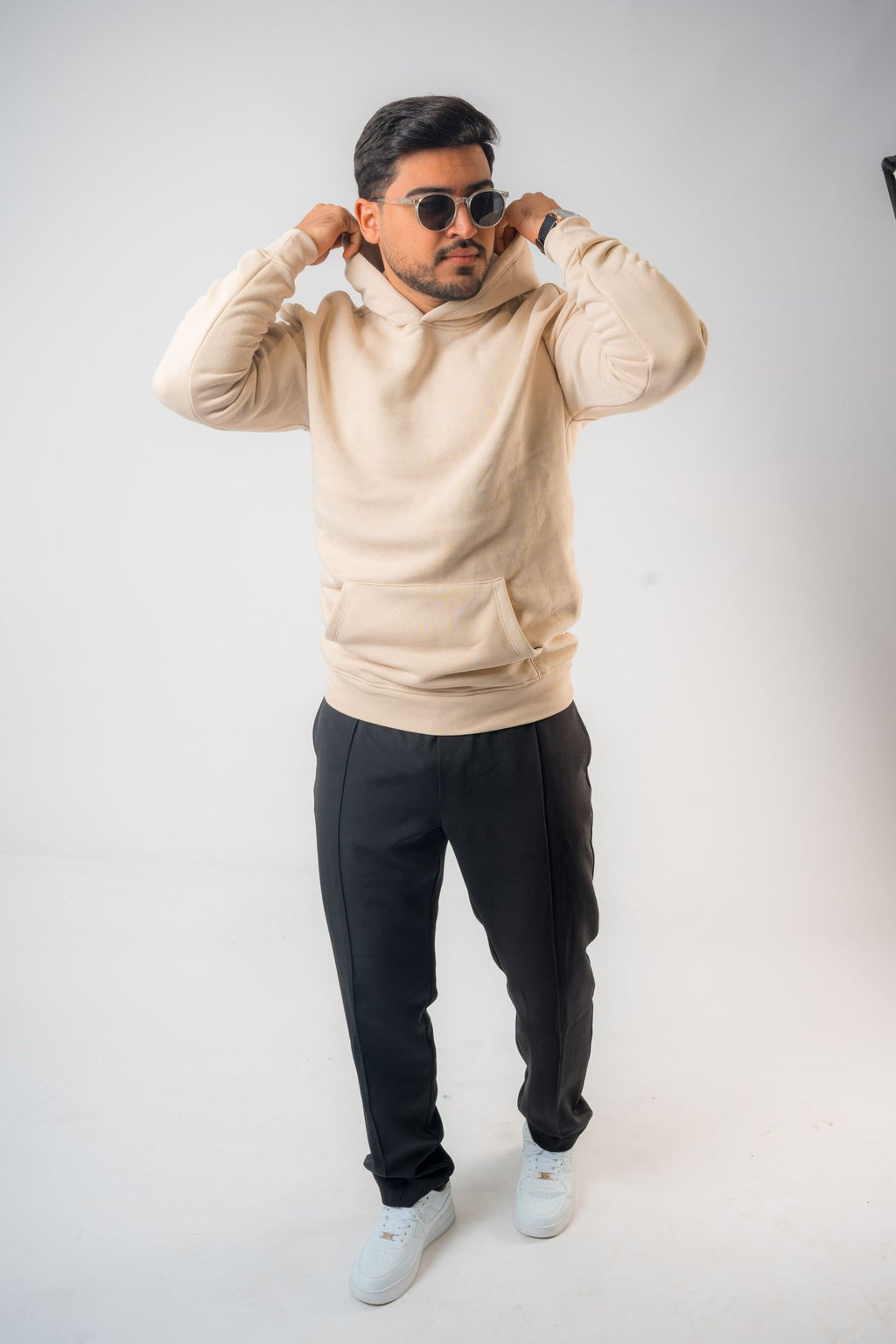 Men’s Peach Hoodie Sweatshirt